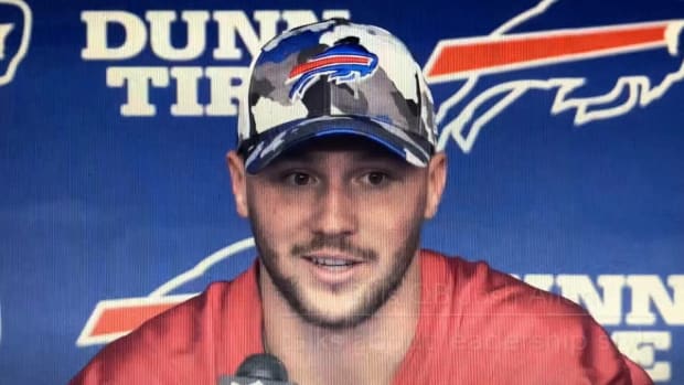 Josh Allen on leadership